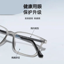 Загрузить изображение в средство просмотра галереи, Prescription Glasses TR90 Frame Titanium Temples Multifocal Grade Glasses Near and Far Light Glasses Square Shape for Men