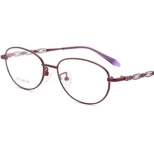 Carregar imagem no visualizador da galeria, Prescription Glasses Women Cat Eye Frame Y2k Glasses Full Frame Myopia Lenses with Astigmatism Multifocal Near and Far 1517