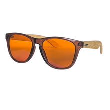 Загрузить изображение в средство просмотра галереи, Red Lens Wood Glasses Better Sleep Orange Lenses Blue Light Blocking Computer Glasses Protect Eyes Not Sunglasses for Outdoor