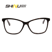 Load image into Gallery viewer, Ladies Acetate Myopia Glasses near and far multifocal eyeglasses progressive reading glasses women resin lens cr39 high quality