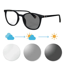 Загрузить изображение в средство просмотра галереи, Customized Prescription Glasses for Women Multifocal Grade Glasses Near and Far Myopia Resin Lenses Blue Light TR90 Eyeglasses