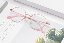 Загрузить изображение в средство просмотра галереи, Титановая оправа, мужские прогрессивные мультифокусные очки для чтения, синие светофильтры, фотохромные очки по рецепту, дизайнерские очки