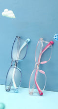 Carregar imagem no visualizador da galeria, Square Shape Kids Glasses Blue Light Blocking Glasses Children with Hyperopia and Amblyopia Prescription Glasses 129mm Wide