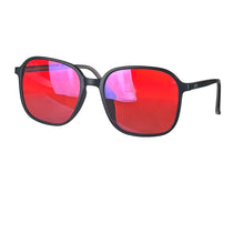 Загрузить изображение в средство просмотра галереи, SHINU Square Shape Blue Light Glasses Yellow Lens Night Vision Red Lens Better Sleep Orange Lens Blue Light Glasses Gaming