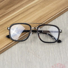 Загрузить изображение в средство просмотра галереи, Men's Glasses Wooden Frame For Men Handmade Nature Wood Eyeglasses Progressive Reading Glasses Myopia Lenses With Astigmatism