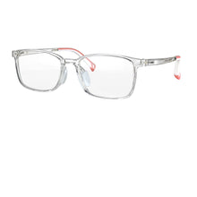 Загрузить изображение в средство просмотра галереи, SHINU Square Shape Kids Glasses Blue Light Blocking Glasses Children Glasses 129mm Wide Red Lenses