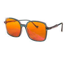 Load image into Gallery viewer, Orange Gaming Glasses Blue Light Filter Computer Work Glasses Red Lenses Red Glasses for Women RGA093