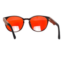 Загрузить изображение в средство просмотра галереи, SHINU Acetate Frame for Reading Glasses Orange Lens Gaming Eyeglasses Red Lens Blue Ray Blocking Glasses