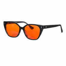 Carregar imagem no visualizador da galeria, Red Lens Glasses Anti-glare Blue Light Filters Good Sleep Glasses Acetate Frame for Sleeping Glasses Men