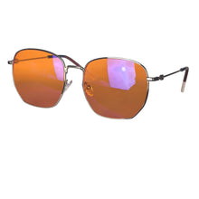 Carregar imagem no visualizador da galeria, Block Blue Light Glasses Men Better Sleep Orange Lens Glasses for Working with Computer Gaming Glasses