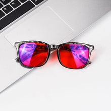 Load image into Gallery viewer, Blue and Green Wavelength Blocking Glasses Disruptive Light Blocking Glasses for Better Sleep Eliminate Eye Strain SH068RD