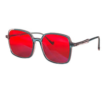 Load image into Gallery viewer, Orange Gaming Glasses Blue Light Filter Computer Work Glasses Red Lenses Red Glasses for Women RGA093