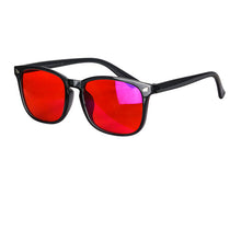 Load image into Gallery viewer, Blue and Green Wavelength Blocking Glasses Disruptive Light Blocking Glasses for Better Sleep Eliminate Eye Strain SH068RD