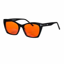 Load image into Gallery viewer, Reading Glasses Men for Distance and Near Glasses Acetate Frame Red Lens Eliminate Eye Strain