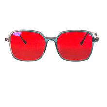 Load image into Gallery viewer, Orange Gaming Glasses Blue Light Filter Computer Work Glasses Red Lenses Red Glasses for Women RGA093