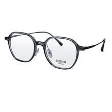 Load image into Gallery viewer, SHINU Optical Lenses with Intelligent Progressive Multifocal Lenses Photochromic Glasses for Men Frame T1032
