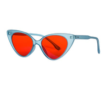 Загрузить изображение в средство просмотра галереи, Women’s Glasses Computer Glasses Light Blue Eyeglasses 99% Blocking for Game Long Time Jobs