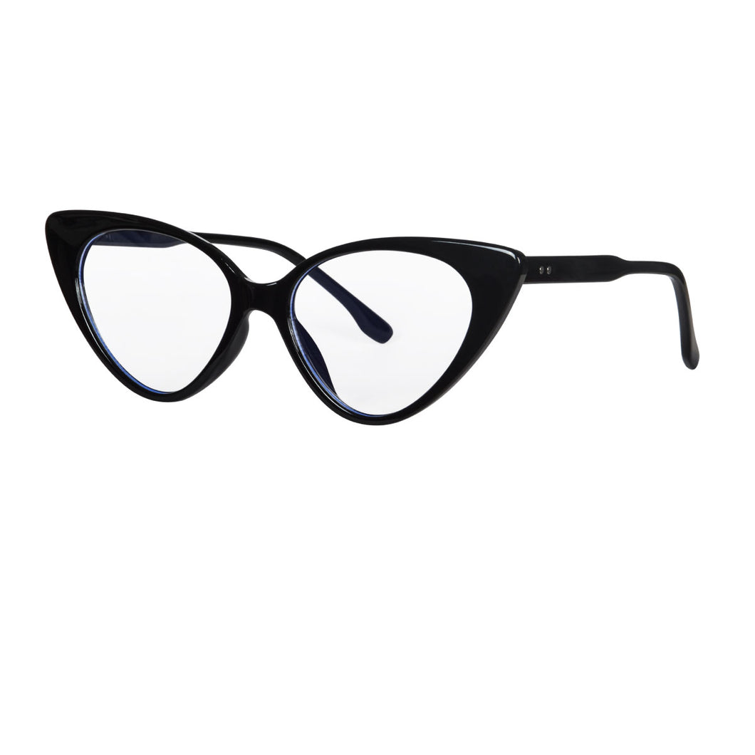 Women’s Glasses Computer Glasses Light Blue Eyeglasses 99% Blocking for Game Long Time Jobs