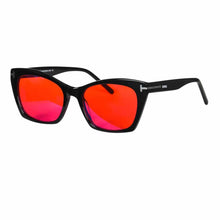 Load image into Gallery viewer, Reading Glasses Men for Distance and Near Glasses Acetate Frame Red Lens Eliminate Eye Strain