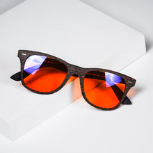 Load image into Gallery viewer, SHINU Good Sleep Blue Light Blocking Glasses Women Red Lenses for Better Sleep Long Time Working Orange Bluelight Lens