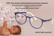 Загрузить изображение в средство просмотра галереи, Детские компьютерные очки с синим светом, анти-синий свет, очки по рецепту, очки в оправе PPSU для детей 3-12 лет-PPSU007