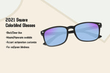 Load image into Gallery viewer, Color Blindness Glasses for Men Red-Green Color Blind Eyeglasses Colorblind Change Color Sunglasses Men SHINU-SH068