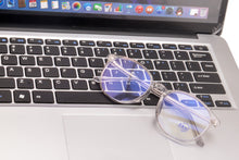 Load image into Gallery viewer, Progressive Multifocus Reading Glasses Blue Ray Blockers Women Men Eyeglasses Big Face SHINU-2022