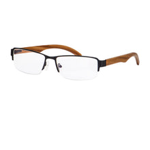 Load image into Gallery viewer, SHINU Men's Reading Glasses Blue Light Blocking Computer Eyeglasses See Clearly Glasses for Looking Far Wood Frame 2726