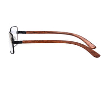 Carregar imagem no visualizador da galeria, Shinu óculos de leitura com armação de madeira masculina, óculos de computador com bloqueio de luz azul, óculos para clientes-1.00 + 2.00 2728