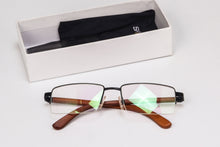 Load image into Gallery viewer, SHINU Anti Blue Light Reading Glasses +300 Men's Wood Frame Glasses Blue Light Filters Computer Eyeglasses-2738/2742