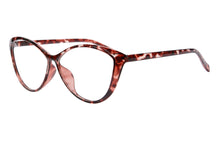 Carregar imagem no visualizador da galeria, Óculos de leitura multifoco progressivos com filtração de luz azul de alta ampliação feminino armação de olho de gato SHINU-5865