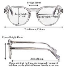 Загрузить изображение в средство просмотра галереи, SHINU Men Blue Light Blocking Computer Glasses Frame for Eyeglasses Reading Gaming Red Orange Eyeglasses