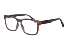 Загрузить изображение в средство просмотра галереи, Мужские очки, деревянные очки из черного дерева, зебра, ручная работа, очки по рецепту, близорукость, синие легкие компьютерные очки для мужчин