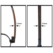 Carregar imagem no visualizador da galeria, Shinu óculos de armação de titânio para homens, óculos de prescrição anti luz azul para miopia, armações de madeira multifoco para leitura