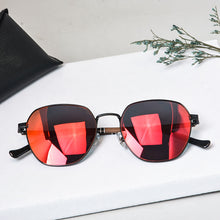 Load image into Gallery viewer, SHINU Titanium Sunglasses for Men Polarized Women Sunglasses Wooden Sunglasses Men Trending Sunglasses-W910