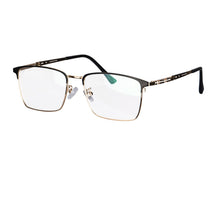 Cargar imagen en el visor de la galería, SHINU Large Frame Oversized Style for Men Big Face Titanium Glasses Lightweighted and Durable Eyeglasses-J3832