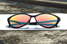 Загрузить изображение в средство просмотра галереи, Оправа Cateye красного цвета для слепых женщин, зеленые солнцезащитные очки для слепоты SHINU-5865