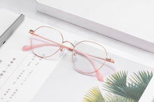 Load image into Gallery viewer, Titanium Frame Blue Light Blocking Progressive Multifocal Reading Glasses Women Men SHINU-T1027