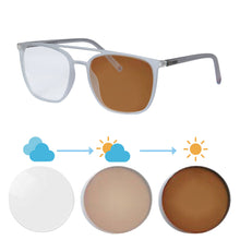 Carregar imagem no visualizador da galeria, Shinu óculos de miopia feminino, óculos de sol fotocrômicos para mulheres, mudança de lente azul, óculos de transição, óculos negativos sh080