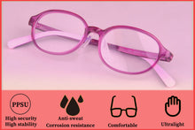 Загрузить изображение в средство просмотра галереи, Детские компьютерные очки с защитой от синего луча в оправе PPSU, детские игровые очки по рецепту для мальчиков и девочек-PPSU005