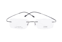 Загрузить изображение в средство просмотра галереи, SHINU без оправы в титановой оправе, блокирующие синий свет, компьютерные очки для мужчин и женщин, очки по рецепту с увеличением-SH021