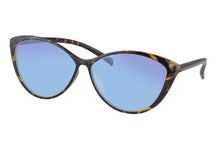 Загрузить изображение в средство просмотра галереи, Оправа Cateye красного цвета для слепых женщин, зеленые солнцезащитные очки для слепоты SHINU-5865