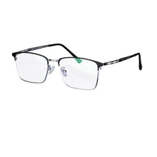Cargar imagen en el visor de la galería, SHINU Large Frame Oversized Style for Men Big Face Titanium Glasses Lightweighted and Durable Eyeglasses-J3832