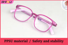 Загрузить изображение в средство просмотра галереи, Оправа PPSU с защитой от синего света, компьютерные очки по рецепту для детей, для мальчиков и девочек, детские очки с защитой от синего света-PPSU006