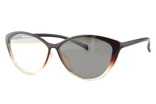 Carregar imagem no visualizador da galeria, Senhoras Cateye Frame Anti-blue Ray Fotocromático Progressivo Multifoco Óculos de Leitura SHINU-5865