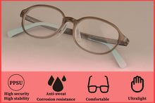 Загрузить изображение в средство просмотра галереи, Детские компьютерные очки с защитой от синего луча в оправе PPSU, детские игровые очки по рецепту для мальчиков и девочек-PPSU005