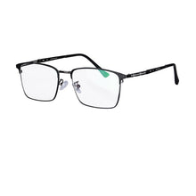 Cargar imagen en el visor de la galería, SHINU Large Frame Oversized Style for Men Big Face Titanium Glasses Lightweighted and Durable Eyeglasses-J3832