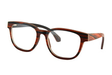 Загрузить изображение в средство просмотра галереи, Мужские очки, деревянные очки из черного дерева, зебра, ручная работа, очки по рецепту, близорукость, синие легкие компьютерные очки для мужчин