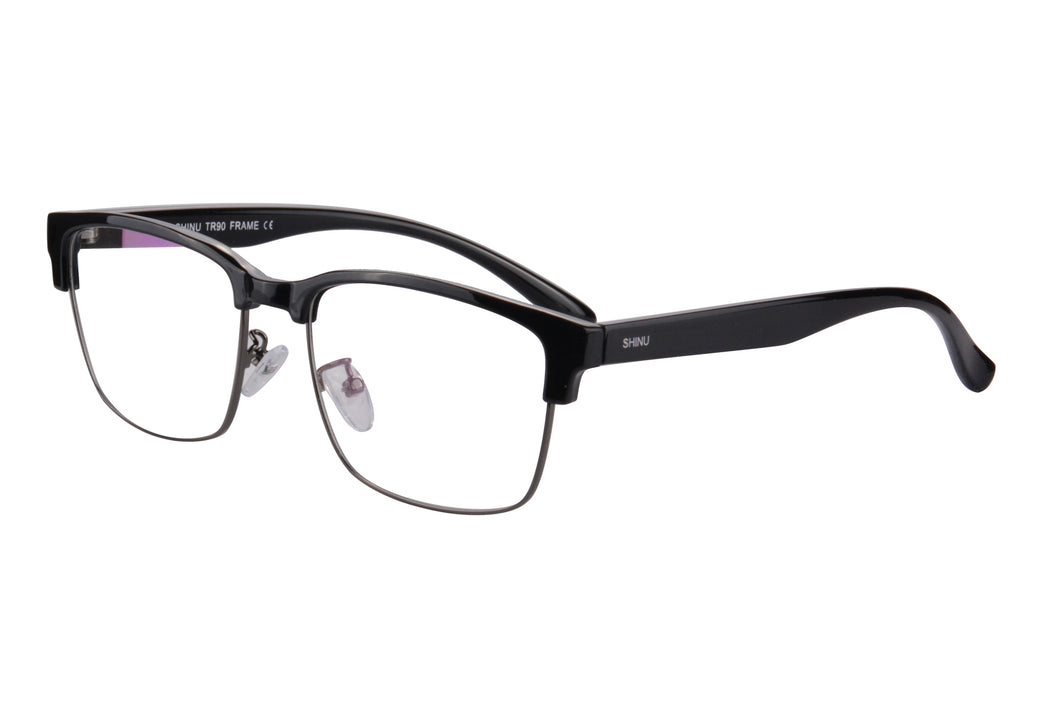 Photochromic Transition Grey Sunglasses Men's Bifocal Reading Glasses SHINU-SH018