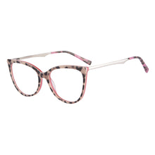 Загрузить изображение в средство просмотра галереи, Ацетатная оправа «кошачий глаз» с чистыми линзами, прогрессивные мультифокусные очки для чтения с защитой от синего света-AM66